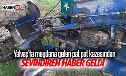 Pat pat kazasından sevindiren haber geldi