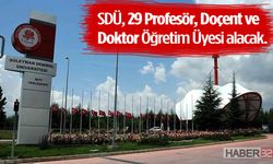 Isparta Süleyman Demirel Üniversitesi Öğretim Üyesi alacak