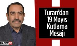 Turan'dan 19 Mayıs kutlama mesajı