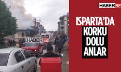 Isparta'da Eski Bir Evde Çıkan Yangın Vatandaşları Korkuttu