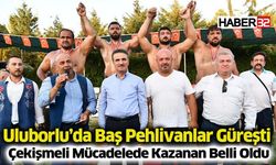 40 Pınarın Baş Pehlivanları Uluborlu’da Güreştiler