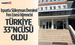 SD Fen Lisesi Türkiye 33’ncüsü çıkardı