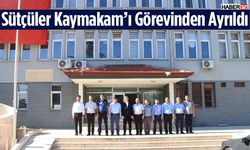 Kaymakam, İdare Amirleriyle Vedalaştı