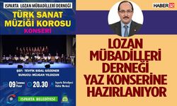 Türk Sanat Müziği Yaz Konserine tüm Ispartalılar davetli