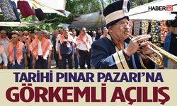 Tarihi Pınar Pazarına görkemli açılış