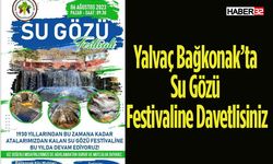 Geleneksel Su Gözü Festivali 06 Ağustos'ta Düzenlenecek