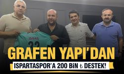 Grafen Yapı, Isparta 32 Spor'a 200 Bin TL Destek