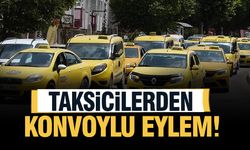 Burdur Taksicilerinden Zamlara Karşı  Eylem!