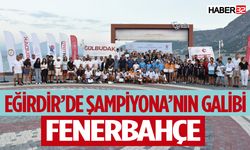 Isparta’nın Eğirdir İlçesi Optimist Türkiye Şampiyonasına ev sahipliği yaptı
