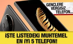 Gençlere Vergisiz Telefon Kampanyası: En İyi 5 Cihaz