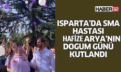 SMA Hastası Hafize Arya'nın Mor ve Beyaz Balonlarla Sevinci