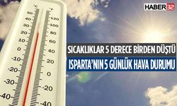 Isparta'da Ağustos Sıcakları Hafifliyor