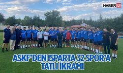 ASKF’den Isparta 32 Spor’a tatlı ikramı