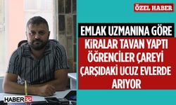 Çünür ve Modern Evlerde Kiralara Talep Azalıyor