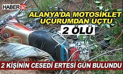 Alanya'da Motosiklet Kazası, 2 Ölü
