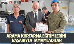 Isparta Belediyesi İtfaiyesi’nden askeri personele arama ve kurtarma eğitimi