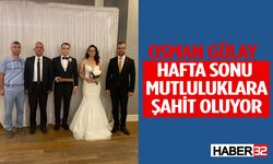 Osman Gülay Düğün Merasiminde Çifti Tebrik Etti