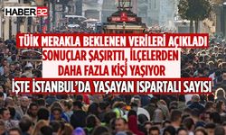 TÜİK İstanbul'da Yaşayan Ispartalı Vatandaşların Sayısını Açıkladı