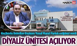 Keçiborlu Belediye Başkanı Yusuf Murat Parlak müjdeyi verdi