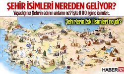 Osmanlı Döneminde Şehirlerin isimleri..