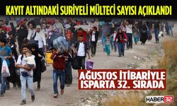 Son Verilere Göre Isparta'da Suriyeli Sayısı Artıyor