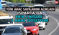 Isparta'da Taşıt Sahipliği Yüksek Seviyede