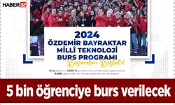 Özdemir Bayraktar Milli Teknoloji Burs Programı kapsamında 5 bin öğrenciye burs verilece