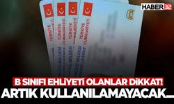 B Sınıfı Ehliyet Sahipleri Dikkat! Eğitim Şartı Geliyoer