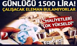 Yüksek Yevmiye İle İşçi Bulamıyor