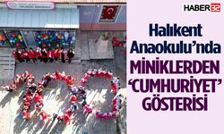 Halıkent Anaokulu Cumhuriyet Bayramını coşkuyla kutladı