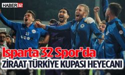Isparta 32 Spor kupa maçına çıkıyor
