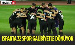 Isparta 32 Spor-Uşak Spor karşılaşması sona erdi