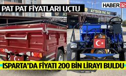 Isparta'da Araba Fiyatına Pat Pat Satılıyor