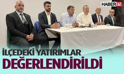 Şarkikaraağaç'ta Mahalle Ve Köy Muhtarları İle Buluştular