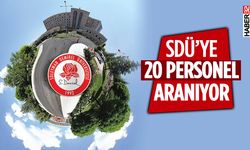 Süleyman Demirel Üniversitesi 20 yeni personel alacak