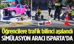 Isparta’da jandarmadan trafik güvenliği eğitimi