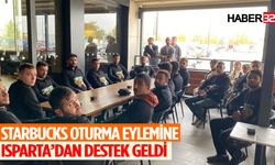 Starbucks'ta Oturma Eylemine Isparta'dan Destek