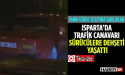 Isparta'da Trafik Dehşeti Kameralarda