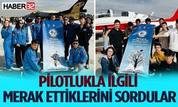Isparta’daki Öğrencilerden Türk Yıldızları ve SOLOTÜRK Pilotlarına Meslek Tanıtım Ziyareti