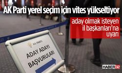 AK Parti yerel seçim için vites yükseltiyor