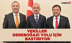 Vekiller Dereboğazı yolu için bastırıyor