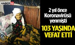 6 çocuk 78 torun sahibi Emine nine 103 yaşında vefat etti