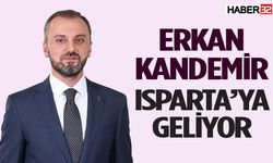 AK Parti Genel Başkan Yardımcısı Kandemir Isparta’ya Geliyor