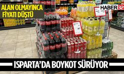 Isparta'da İsrail Ürünlerine Vatandaş Dokunmuyor