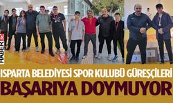 Isparta Belediyesi Spor Kulubü Güreşçilerinden bir başarı daha