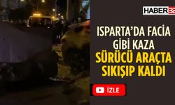 Isparta'da Facia Gibi Trafik Kazası