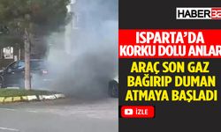 Isparta'da Araç Ambeleye Kalktı