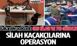 Isparta’da Silah Kaçakçılarına 'Mercek’ Operasyonu