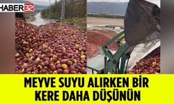 Isparta'da Çürük Elmadan Meyve Suyu Mu Yapılıyor?