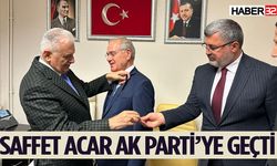 Saffet Acar AK Parti’ye Geçti